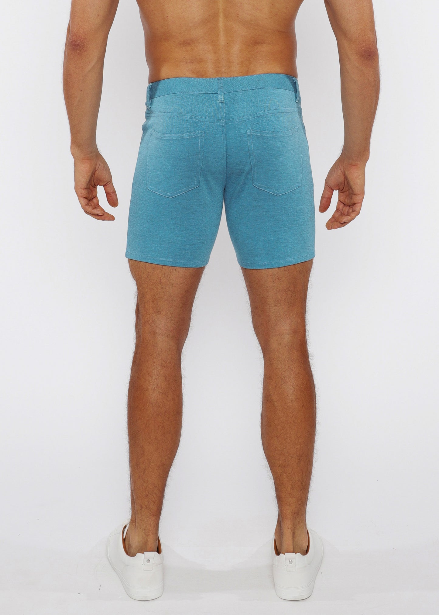 St33le Oasis Teal Knit Short