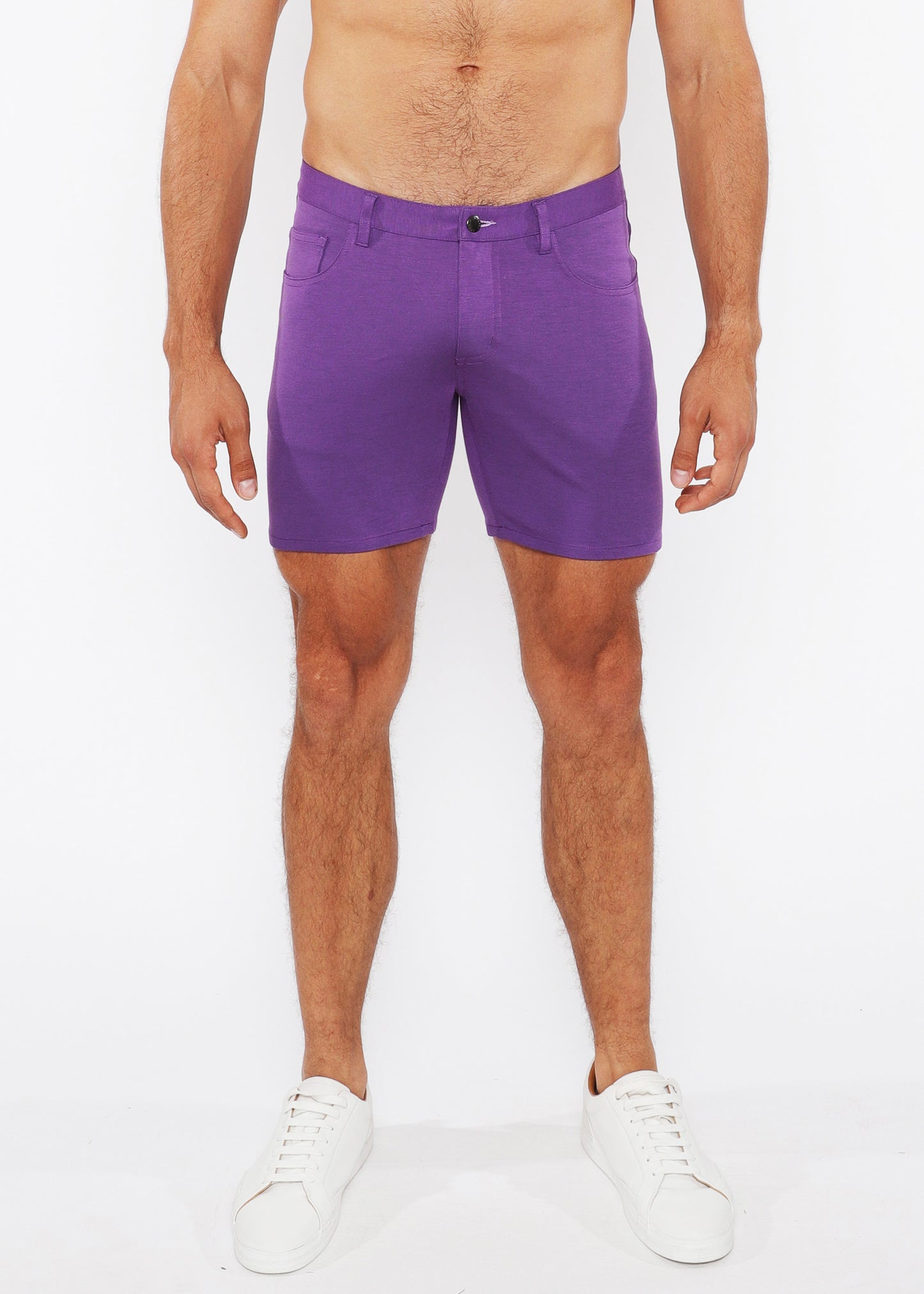 St33le Purple Taro Knit Short