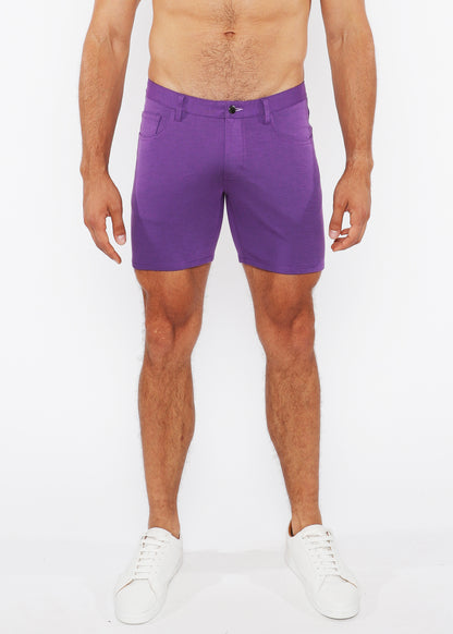 St33le Purple Taro Knit Short
