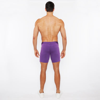 St33le Purple Taro Knit Short