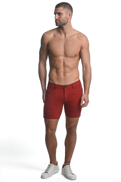 St33le Saffron Knit Shorts