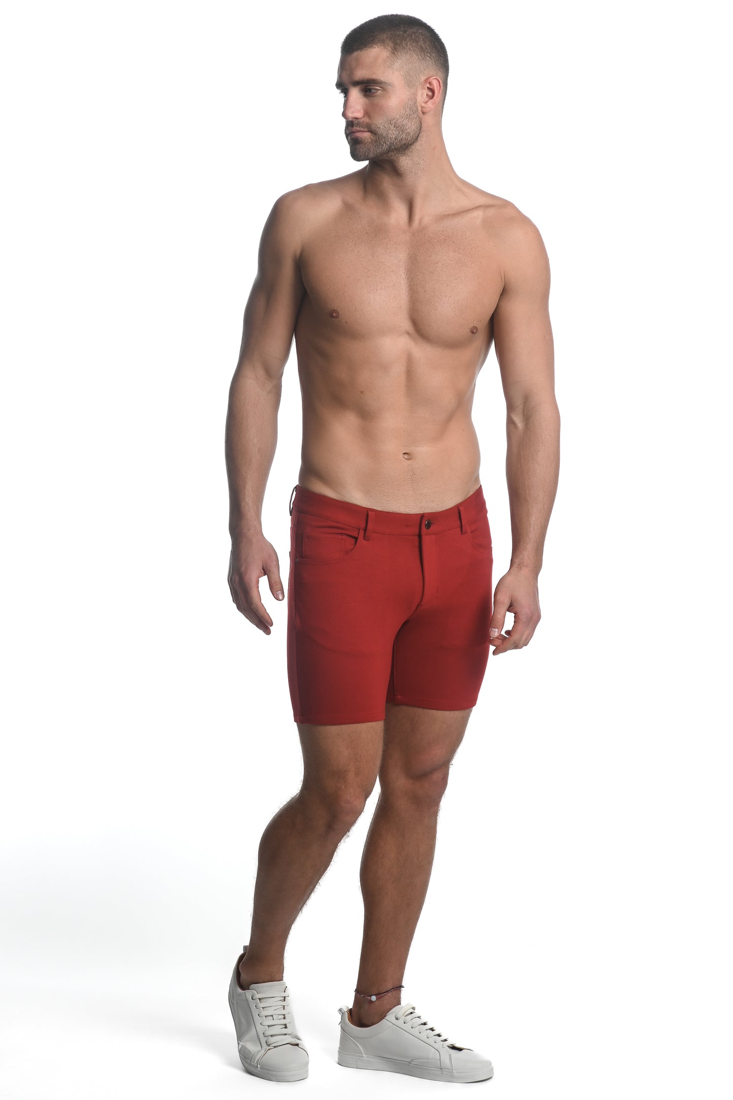 St33le Saffron Knit Shorts