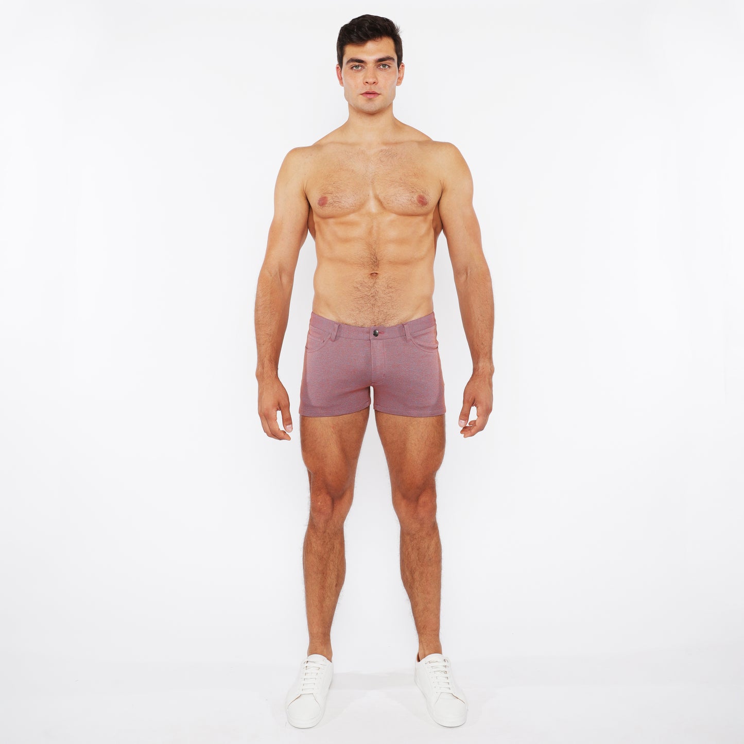 St33le Clay 3" Two Tone Melange Knit Short