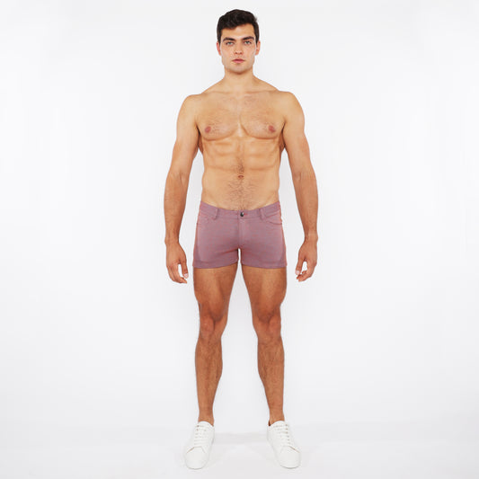St33le Clay 3" Two Tone Melange Knit Short