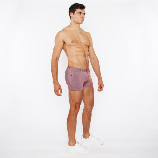 St33le Clay 3" Two Tone Melange Knit Short