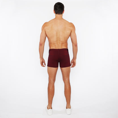 St33le Cranberry 3" Duo Tone Knit Short