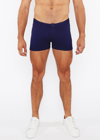 St33le Imperial Blue 3" Duo Tone Knit Short
