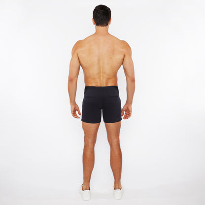 St33le Stretch Knit Navy Chino Shorts
