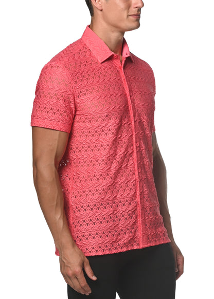 St33le Darts Gossamer Button Up Tee