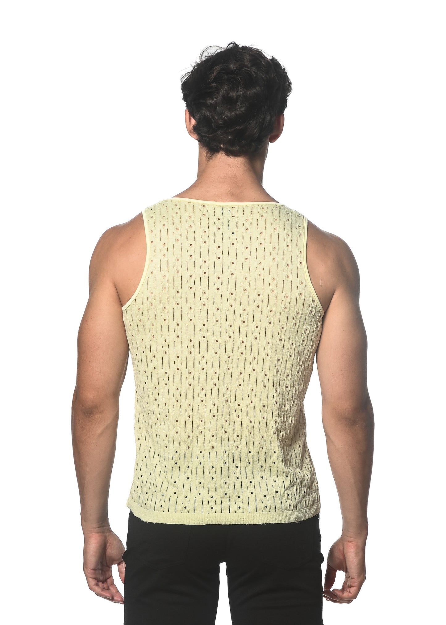 St33le Dash Dot Knit Tanks