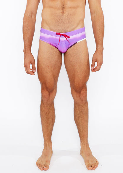 St33le Fuchsia Gradient Swim Brief