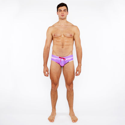 St33le Fuchsia Gradient Swim Brief