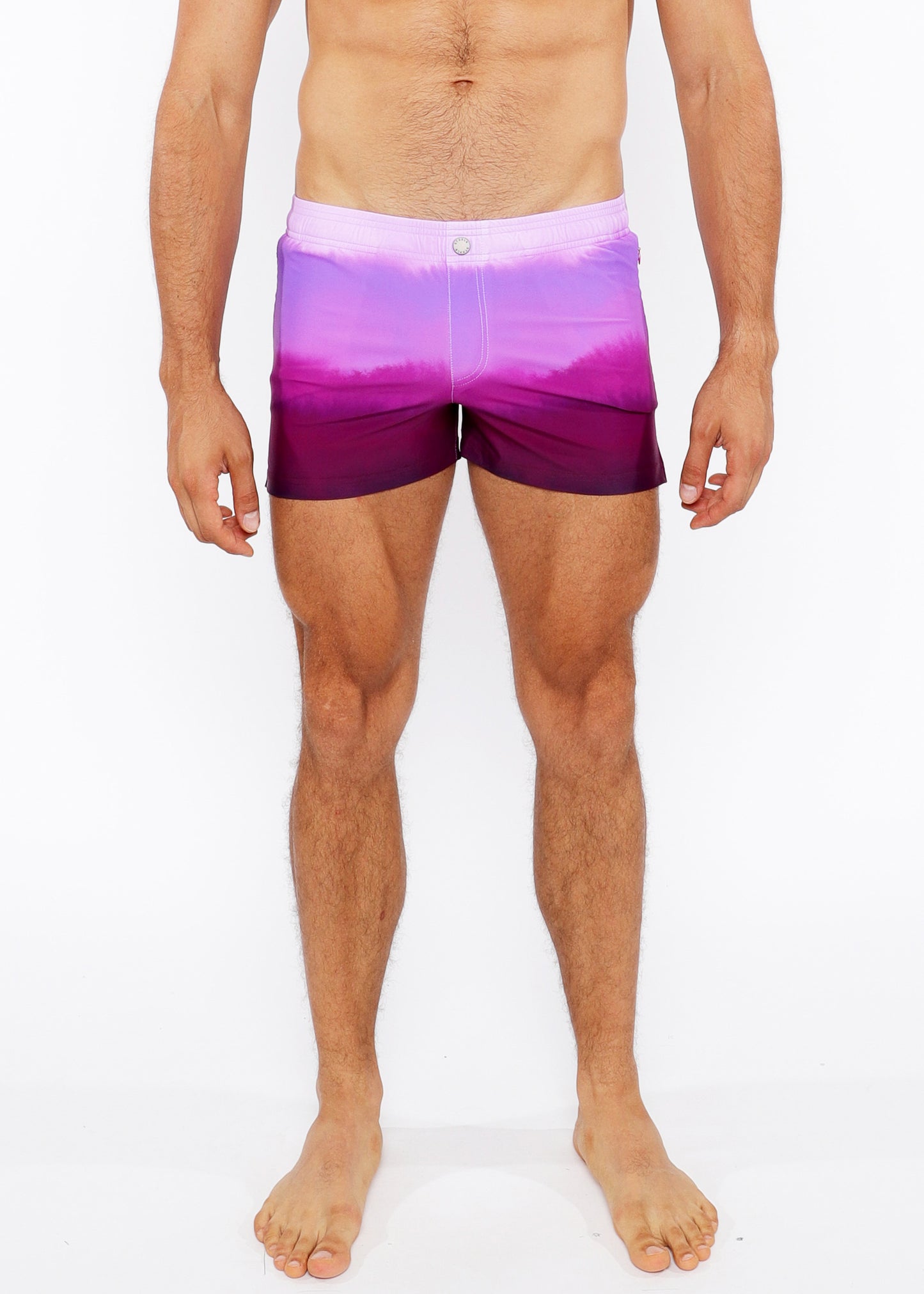 St33le Fuchsia Gradient Swim Short