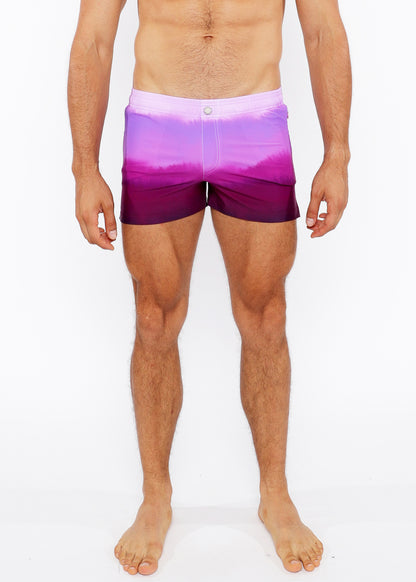 St33le Fuchsia Gradient Swim Short