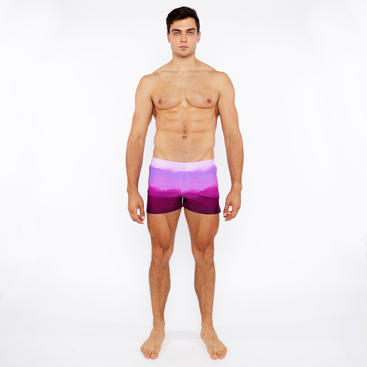 St33le Fuchsia Gradient Swim Short