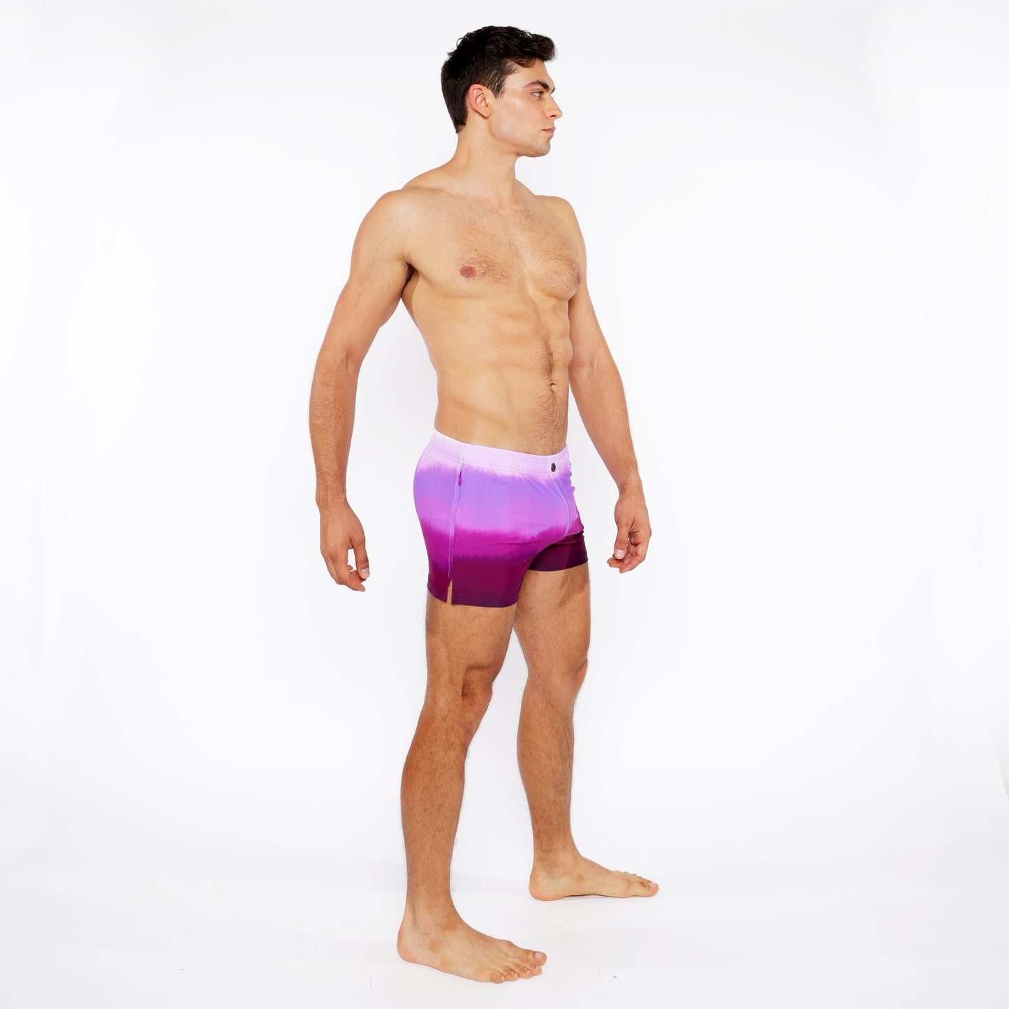 St33le Fuchsia Gradient Swim Short