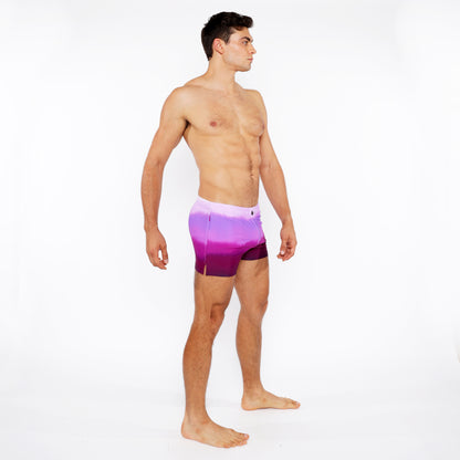 St33le Fuchsia Gradient Swim Short