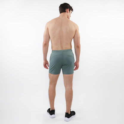 ST33le Fern Textured Mesh Stretch Performance Short