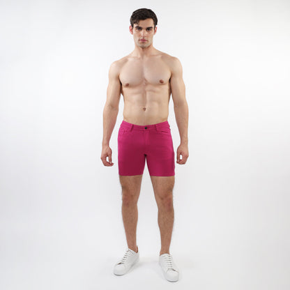 St33le Berry Solid 5" Knit Short