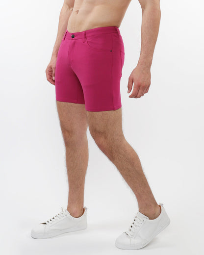 St33le Berry Solid 5" Knit Short