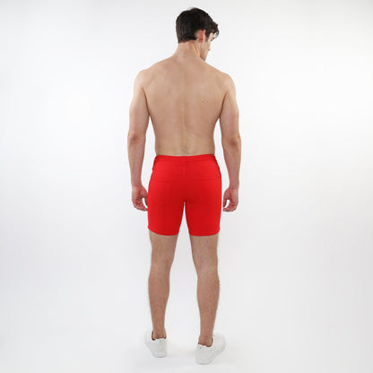St33le Persimmon Solid 5" Knit Short
