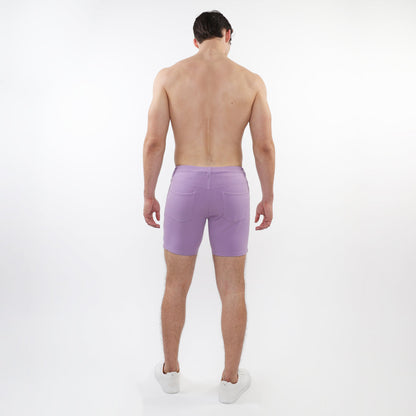 St33le Wisteria Solid 5" Knit Short