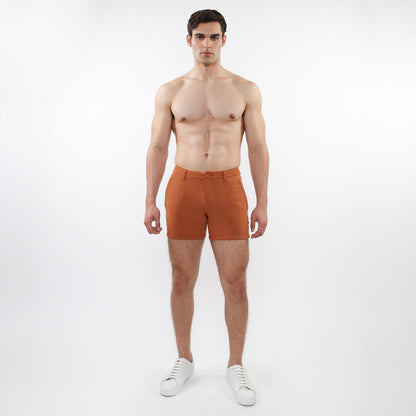 St33le Rust 5" Textured Knit Short