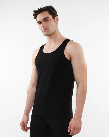 ST33le Black Triangles Laser Cut Tank