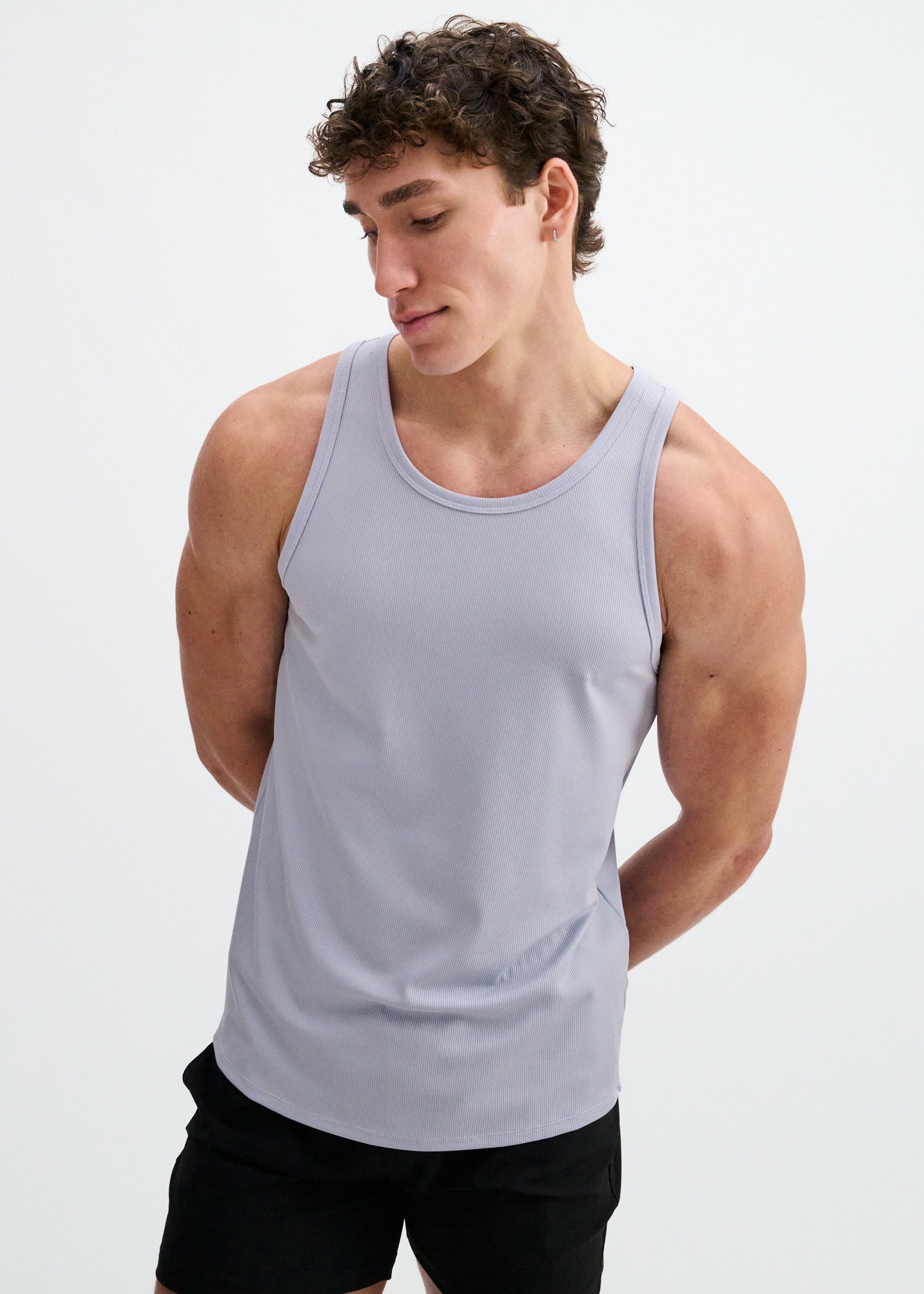 St33le Ribbed Stretch Modal Tanks