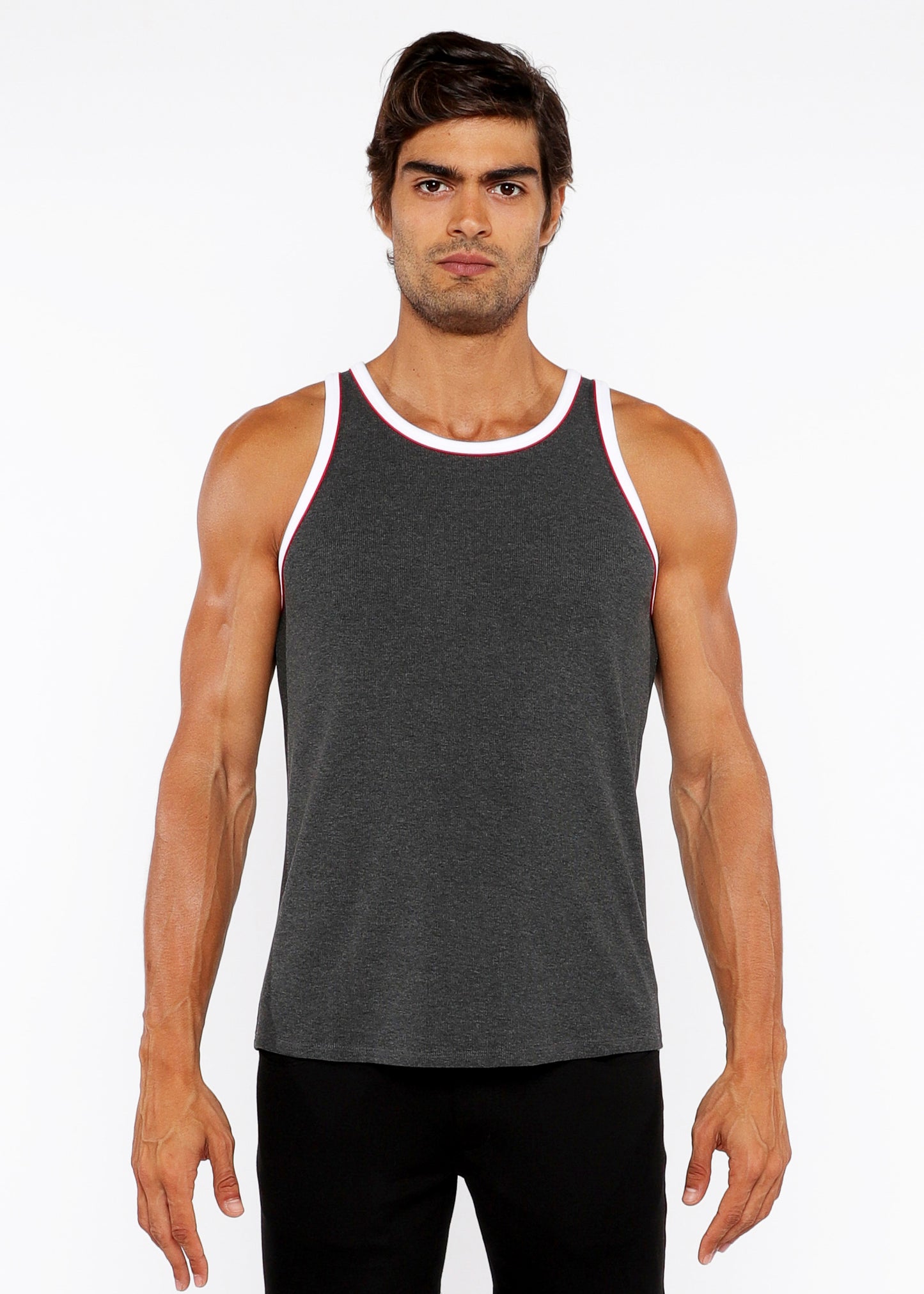 St33le Gunpowder Rib Tank W/Pipping