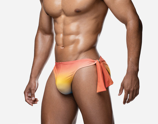 Pump! Sunset Knotty Swim Brief