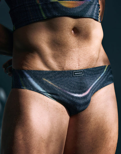 Supawear Printed Pride Swim Brief
