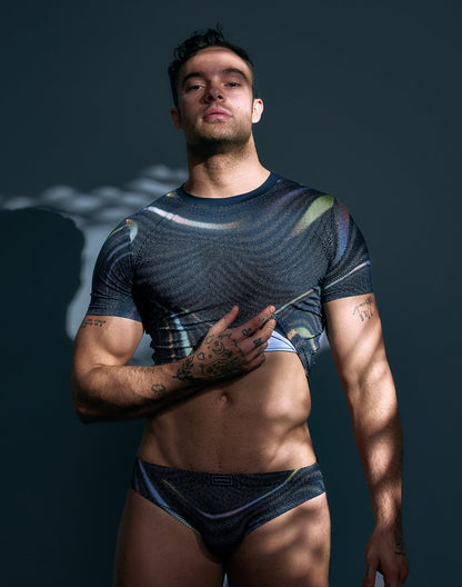 Supawear Printed Pride Crop Top