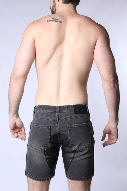 Cellblock13 Saddleback Denim Shorts