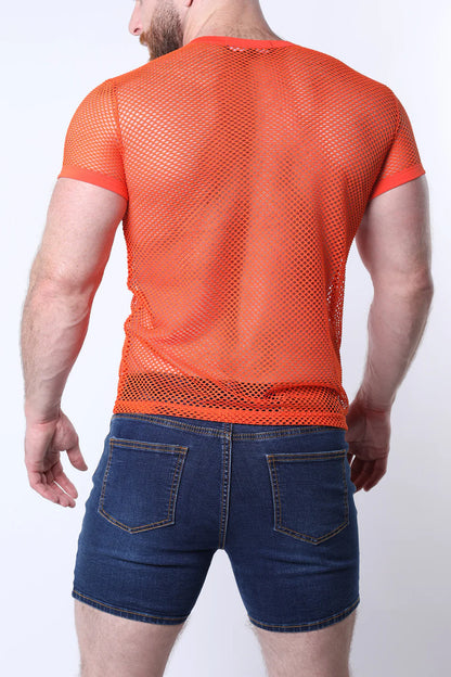 Timoteo Santorini Mesh T-Shirt