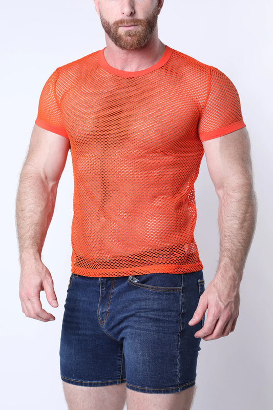 Timoteo Santorini Mesh T-Shirt