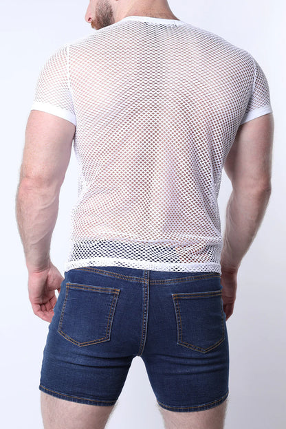 Timoteo Santorini Mesh T-Shirt