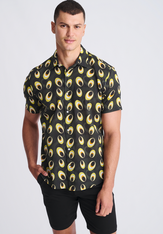 Postmarc Army Discs Cotton/Tencel SS Shirt