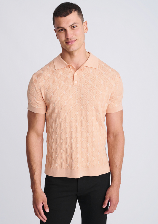 Postmarc Sherbet Silk/Tencel Knit Polo