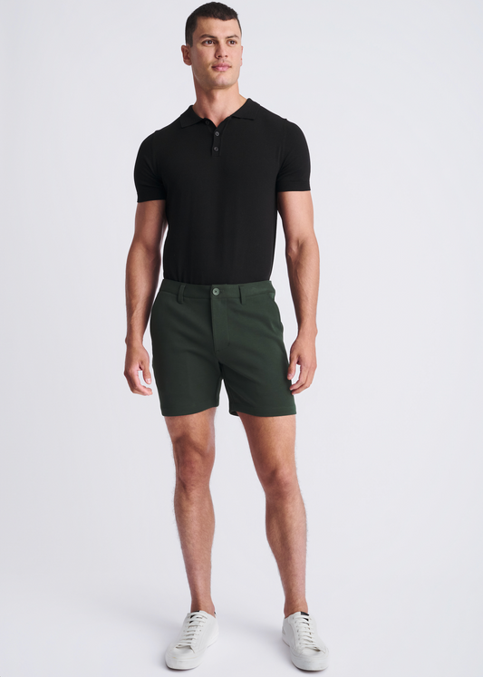 Postmarc Ivy 6" Textured Knit Chino Short