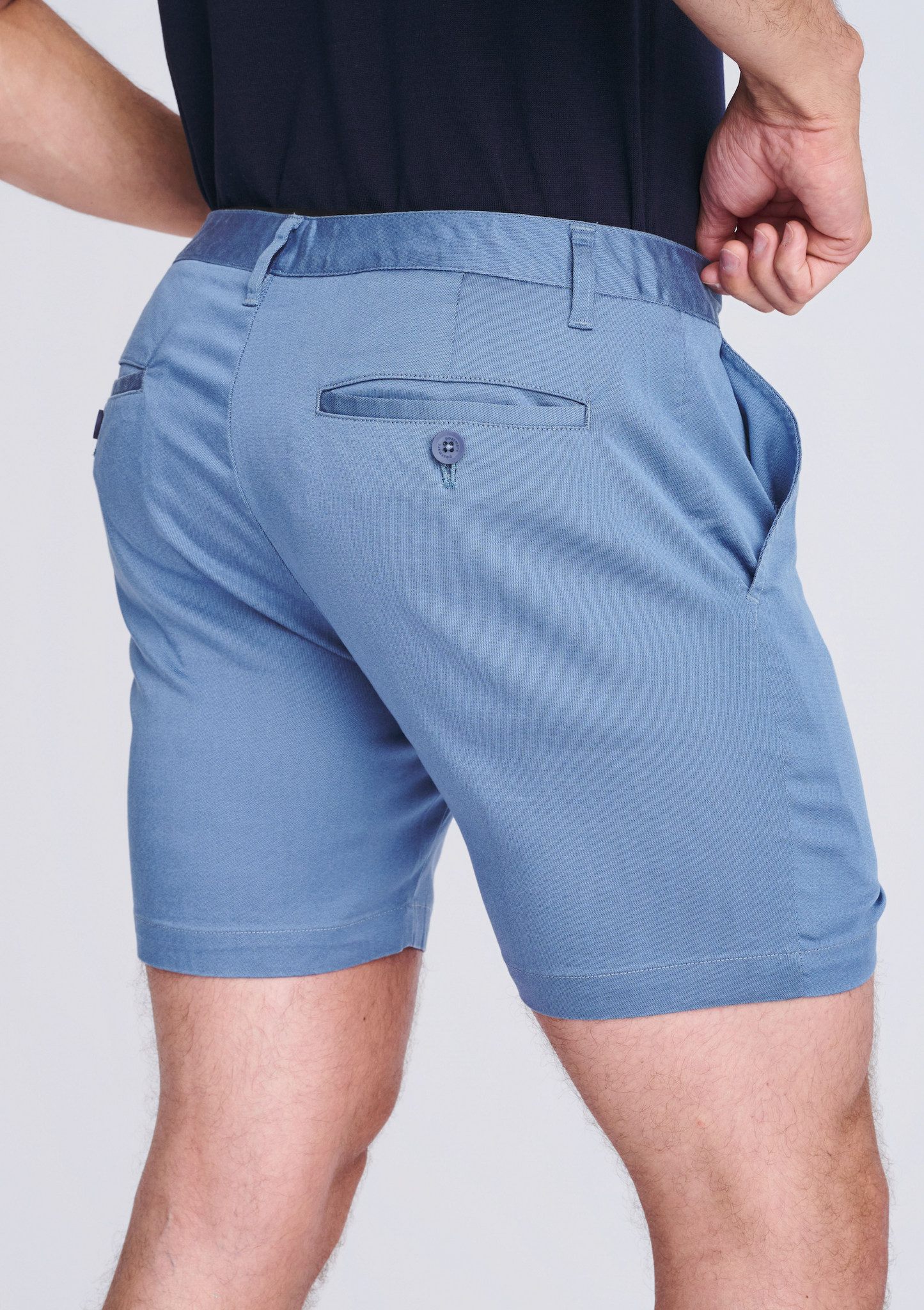 Postmarc Blue Fin 6" Textured Stretch Chino Short
