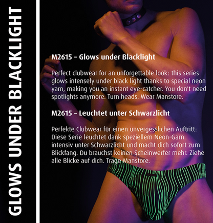 Manstore Lime/Black Hip Brief