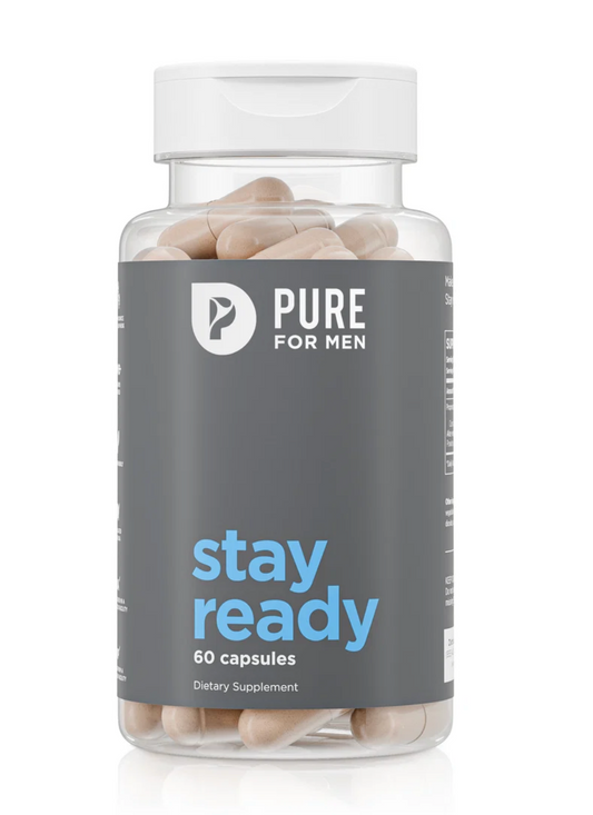 Pure For Men Stay Ready 60CT