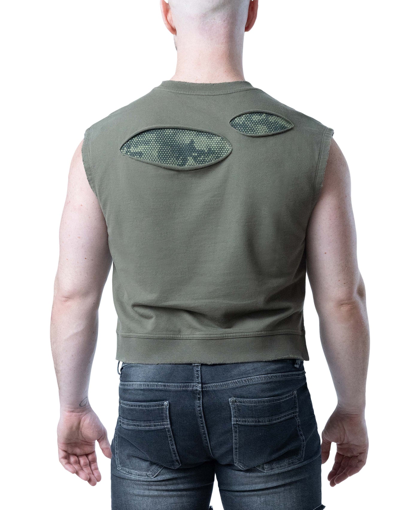 Nasty Pig Shred Sleeveless Crop Top
