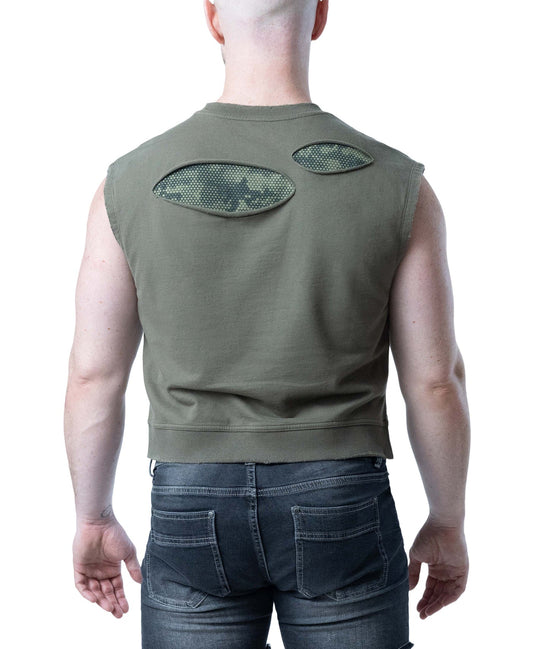 Nasty Pig Shred Sleeveless Crop Top