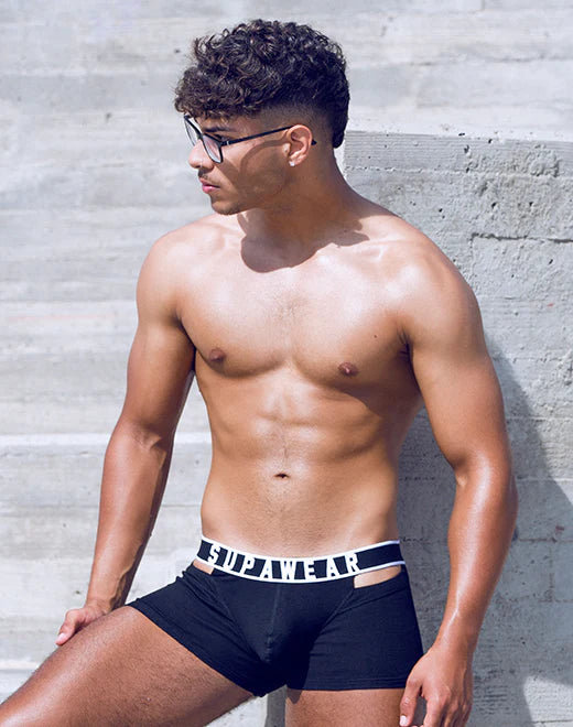 Supawear Ribbed Slashed Trunks