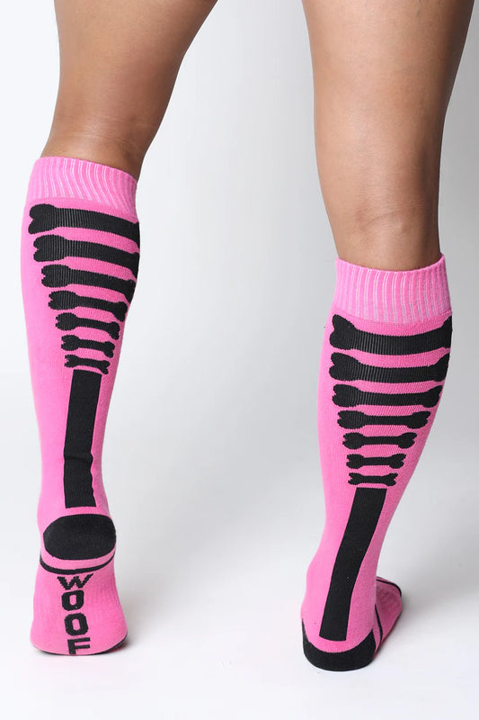 CELLBLOCK13 Kennel Club Bones Knee High Sock