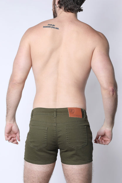 Timoteo Sorrento Cotton Twill Short