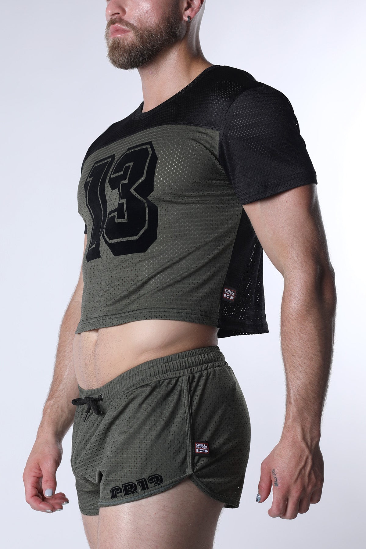Cellblock13 Starter Mesh Crop Top