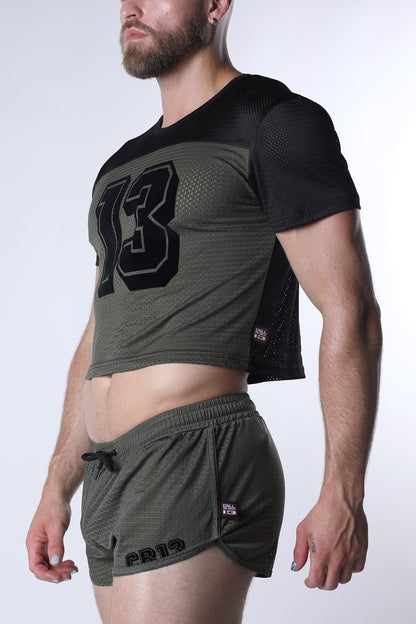 Cellblock13 Starter Mesh Crop Top
